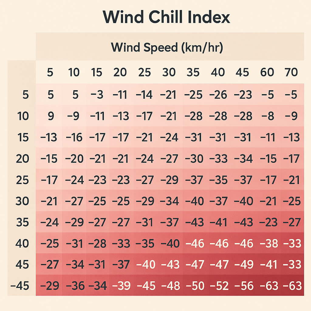 Wind Chill Calculator